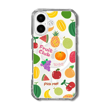 Cute Fruit Stickers Phone Case