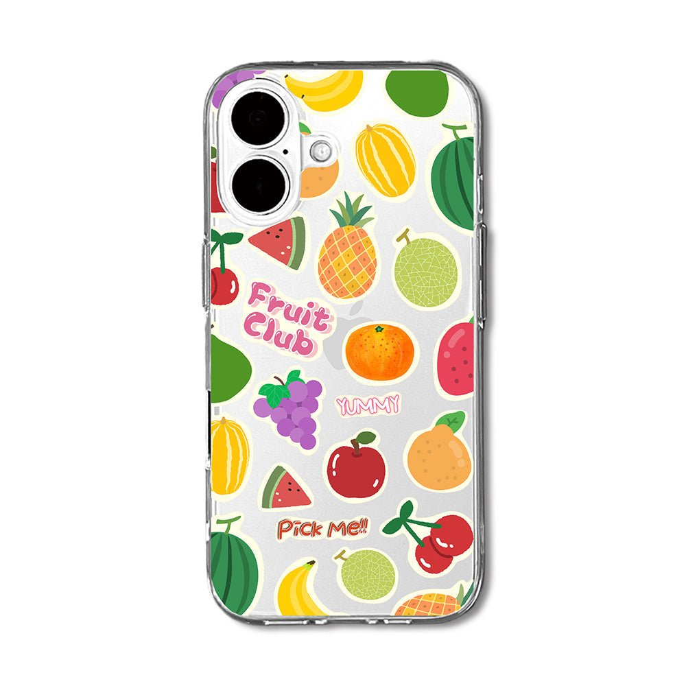 Cute Fruit Stickers Phone Case