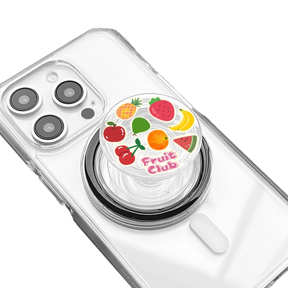 Cute Fruit Stickers Phone Grip