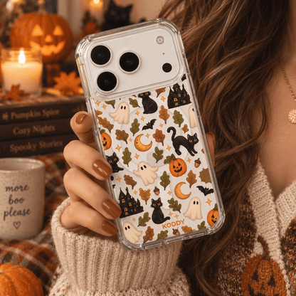 Cute Halloween Pattern Phone Case-KODDY aesthetic iphone case UK