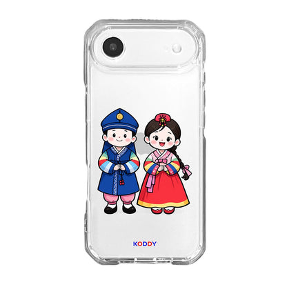 Cute Korean Hanbok Couple Phone Case-KODDY