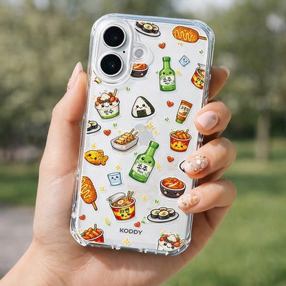 Cute Korean K Food Sticker Phone Case - KODDY aesthetic iphone case UK
