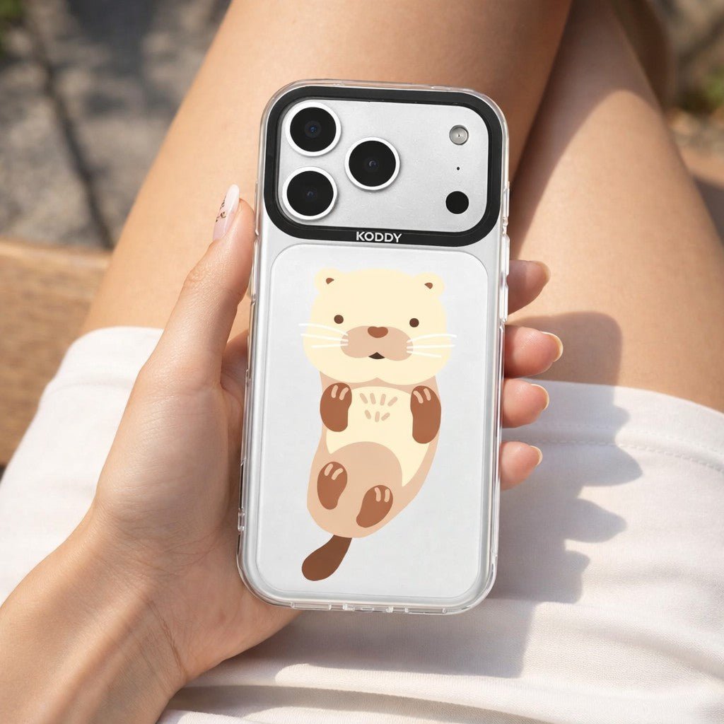 Cute Otter iPhone Case - KODDY aesthetic iphone case UK