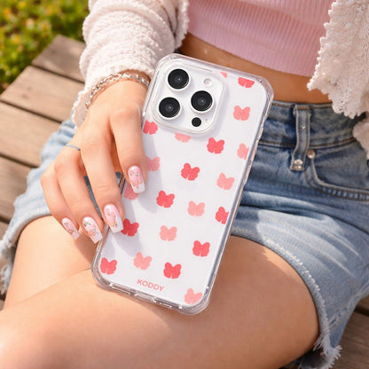 Cute Pink Bows Phone Case-KODDY aesthetic iphone case UK