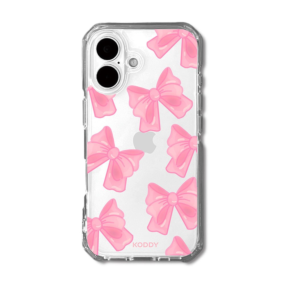 Cute Pink Fluffy Ribbon Bows Phone Case - KODDY