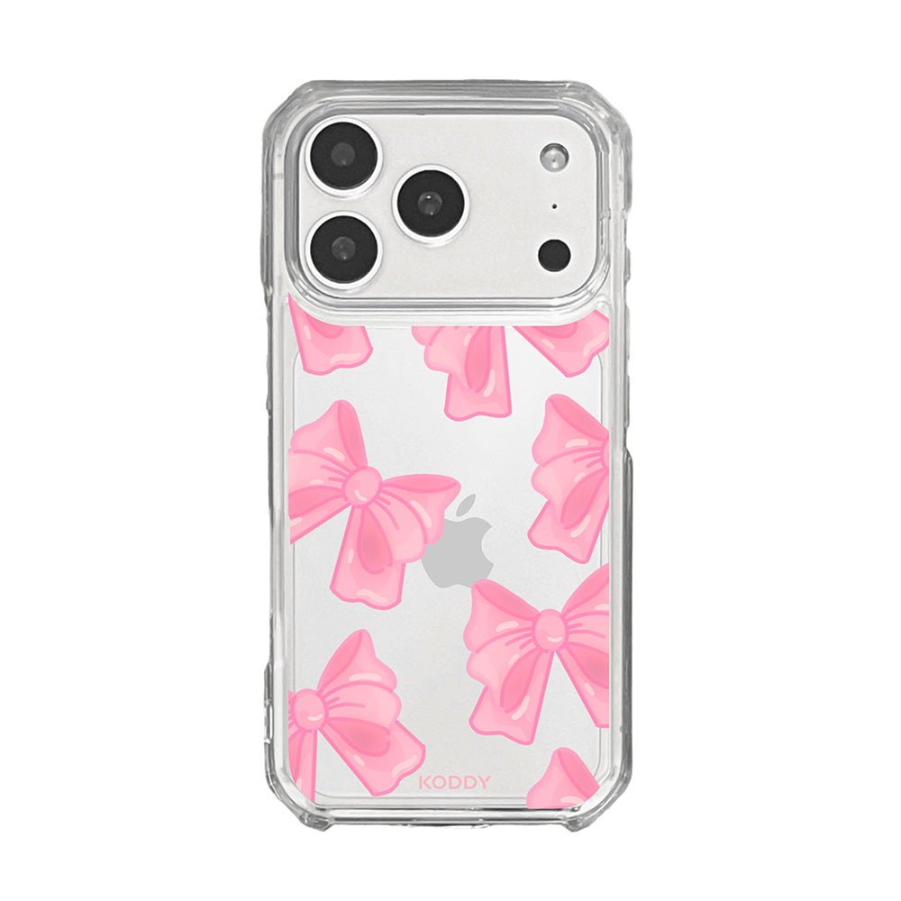 Cute Pink Fluffy Ribbon Bows Phone Case - KODDY