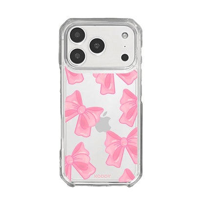 Cute Pink Fluffy Ribbon Bows Phone Case - KODDY