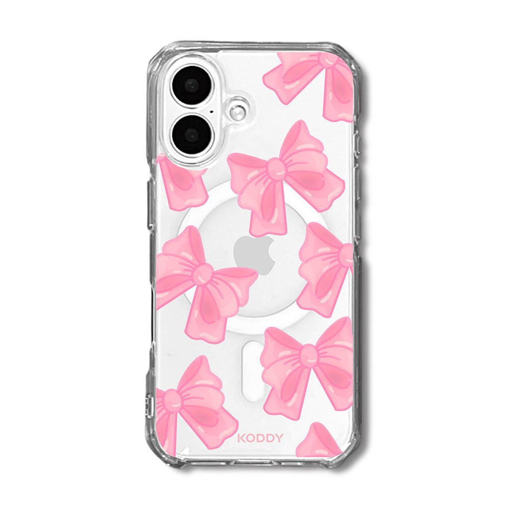 Cute Pink Fluffy Ribbon Bows Phone Case - KODDY