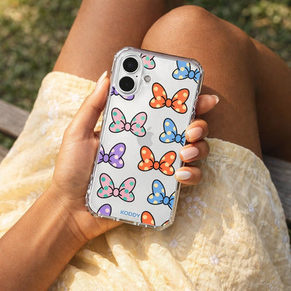 Cute Polka Dot Ribbons Phone Case - KODDY aesthetic iphone case UK