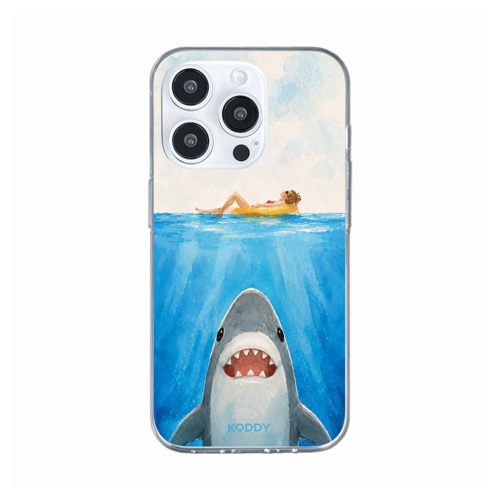 Cute Shark Ocean Watercolour Phone Case