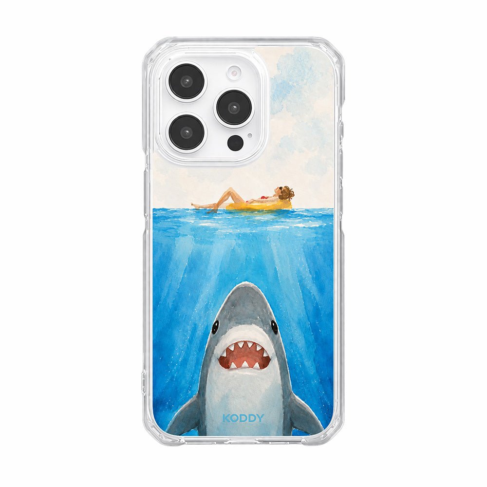 Cute Shark Ocean Watercolour Phone Case
