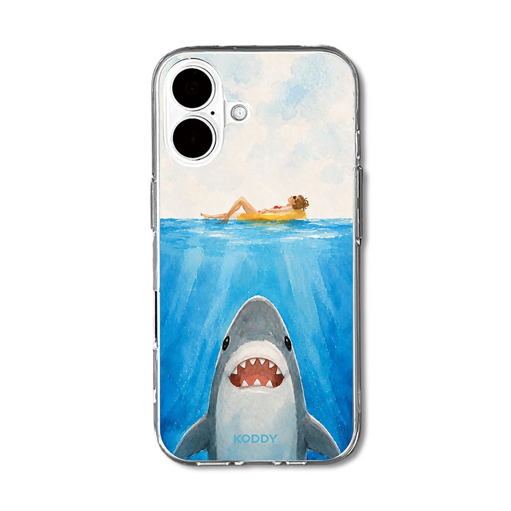 Cute Shark Ocean Watercolour Phone Case