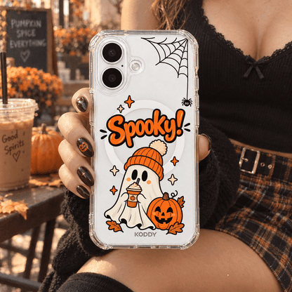 Cute Spooky Ghost Halloween Phone Case-KODDY aesthetic iphone case UK