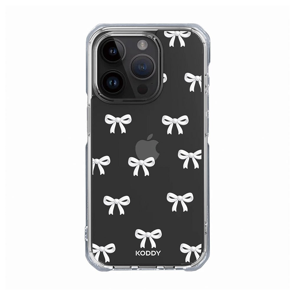 Cute Wite Ribbon Bow Pattern Phone Case