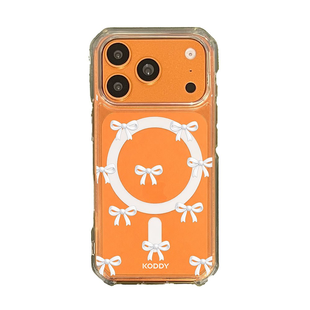 Cute Wite Ribbon Bow Pattern Phone Case