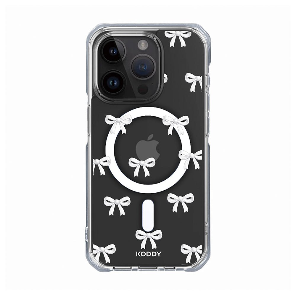 Cute Wite Ribbon Bow Pattern Phone Case