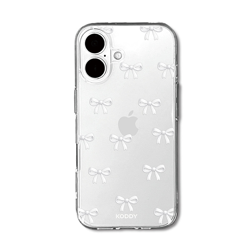 Cute Wite Ribbon Bow Pattern Phone Case