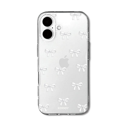 Cute Wite Ribbon Bow Pattern Phone Case