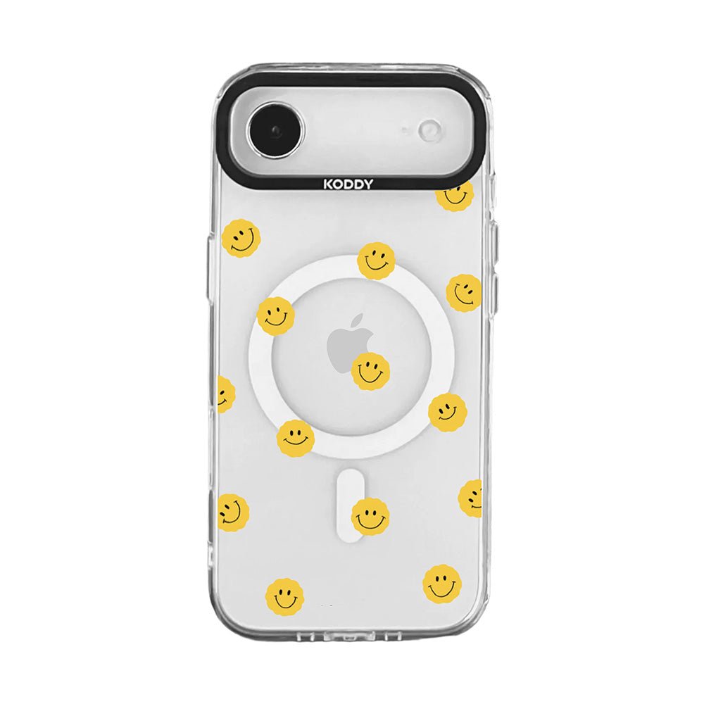 Pink Bubble Pattern Hearts iPhone Case - KODDY