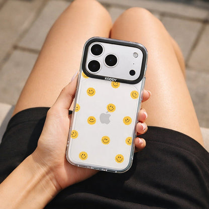 Cute Yellow Smiles iPhone Case - KODDY aesthetic iphone case UK