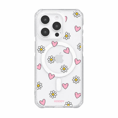 Daisy & Heart Aesthetic Phone Case