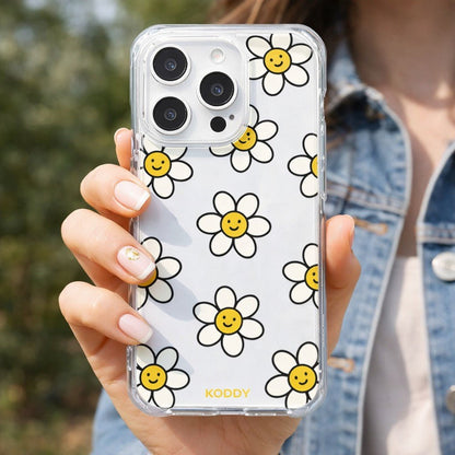 Daisy Smile Faces Phone Case - KODDY aesthetic iphone case UK