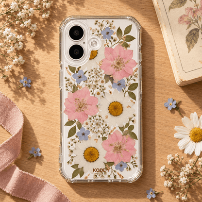 Daisy & Wildflower Aesthetic Phone Case-KODDY aesthetic iphone case UK