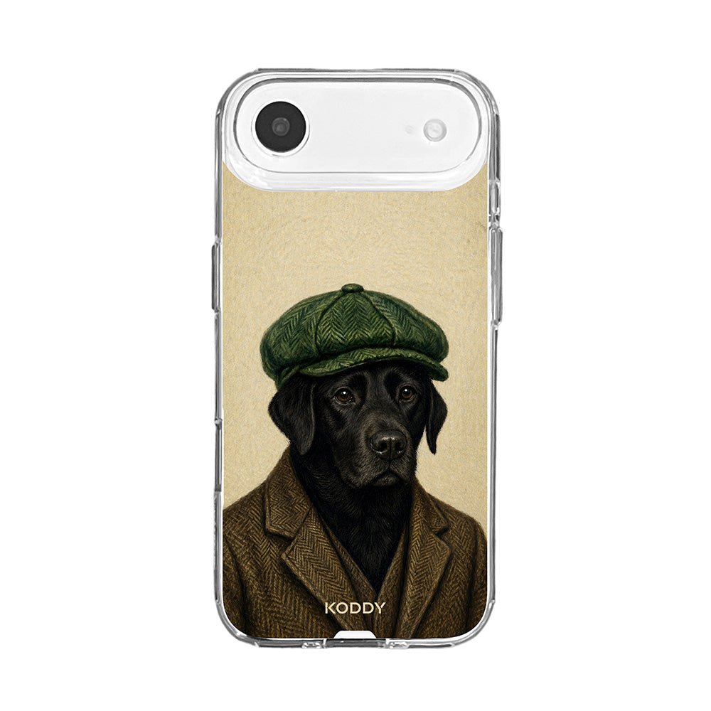 Dapper Labrador Vintage Gentleman Dog Phone Case-KODDY aesthetic iphone case UK