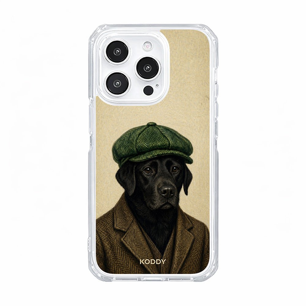 Dapper Labrador Vintage Gentleman Dog Phone Case - KODDY aesthetic iphone case UK