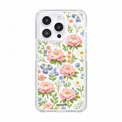 Floral Garden Clear phone case-KODDY aesthetic iphone case UK