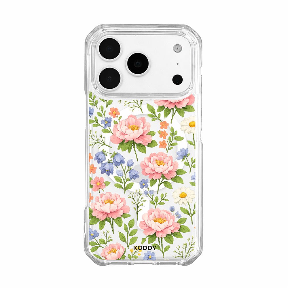 Floral Garden Clear phone case-KODDY aesthetic iphone case UK
