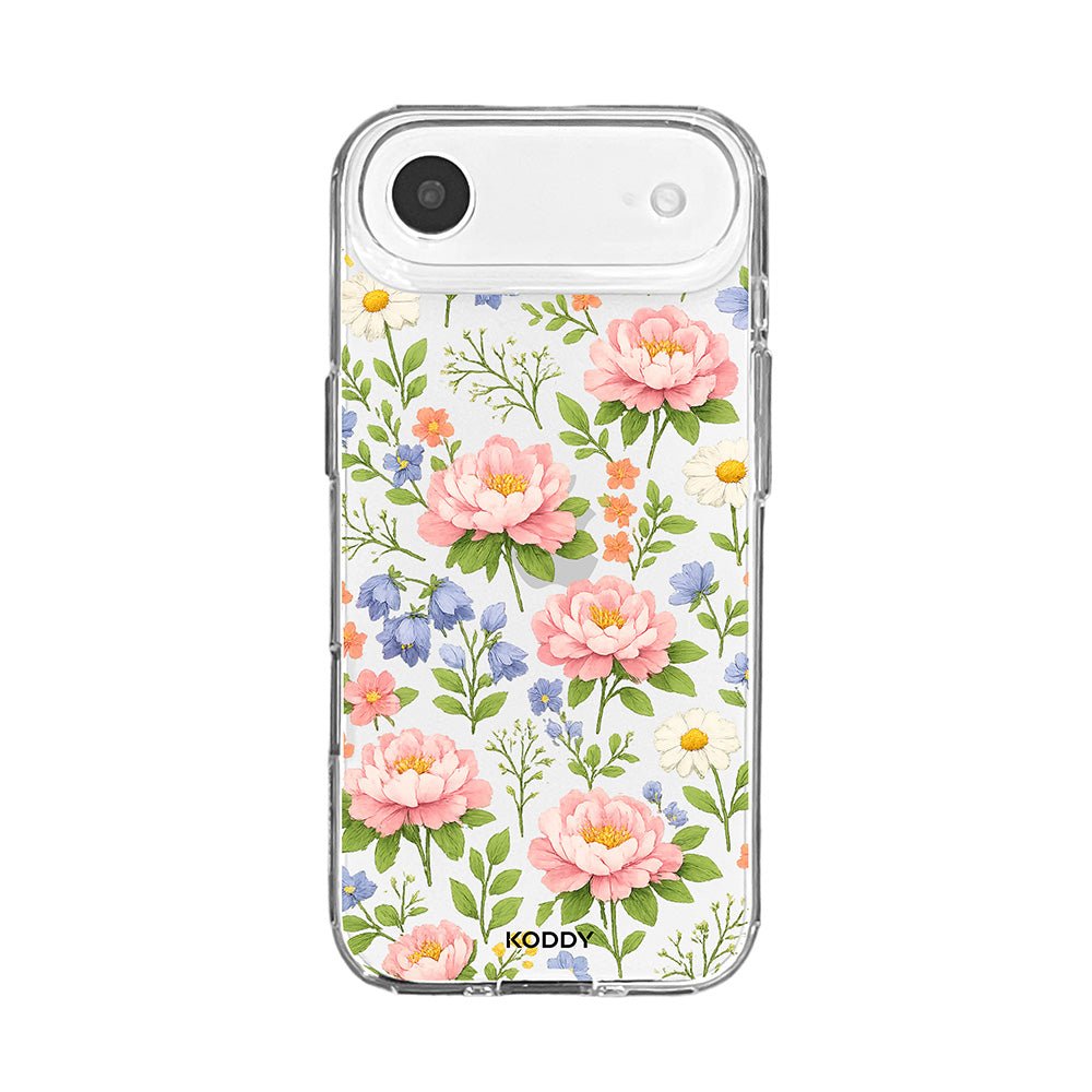 Floral Garden Clear phone case-KODDY aesthetic iphone case UK