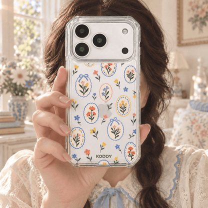 Framed Floral Aesthetic Phone Case-KODDY aesthetic iphone case UK