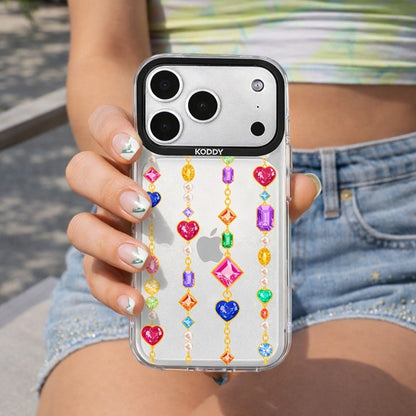 Gem Stone Chain iPhone Case - KODDY aesthetic iphone case UK