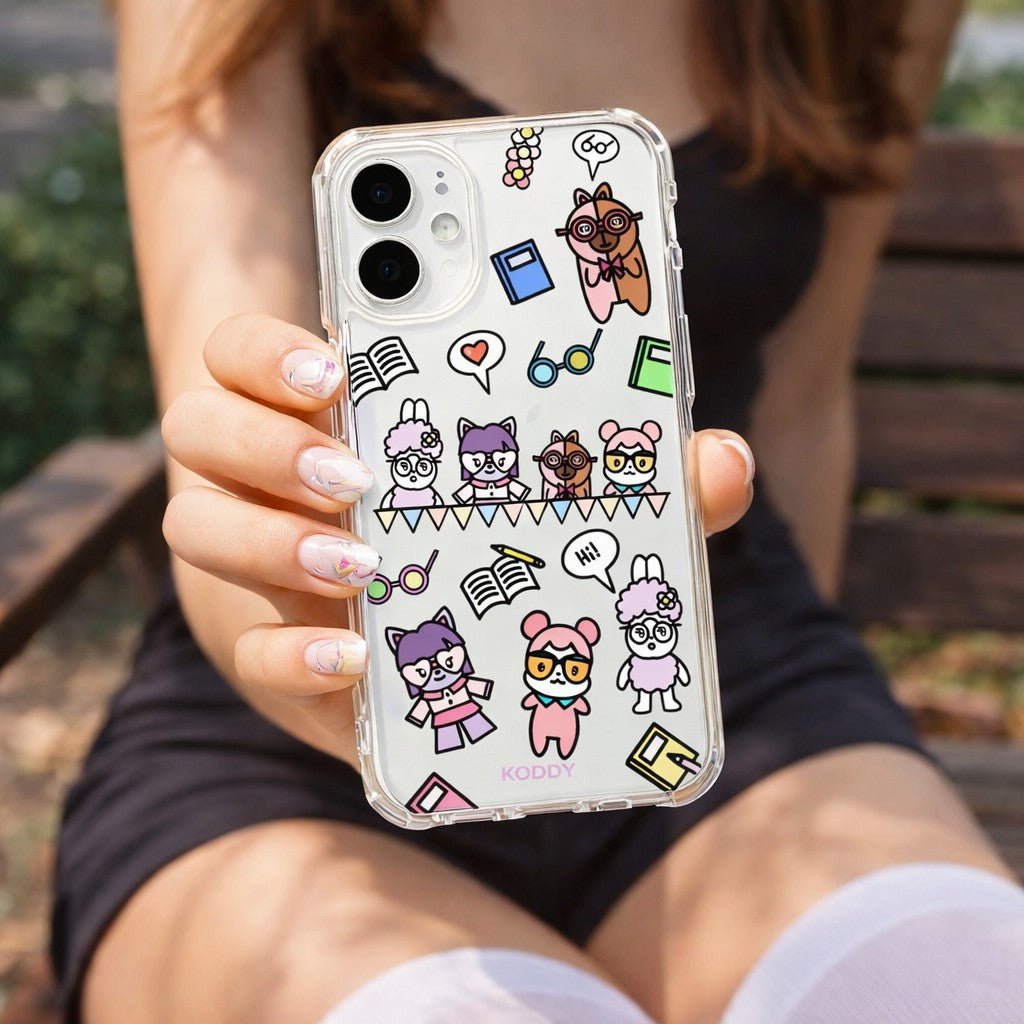 Glasses Friends Phone Case - KODDY aesthetic iphone case UK