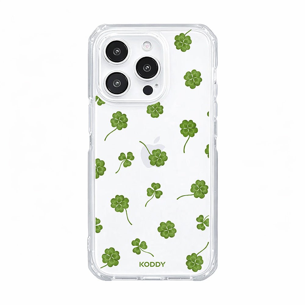 Good Luck Clover Phone Case-KODDY aesthetic iphone case UK