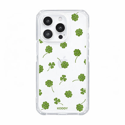 Good Luck Clover Phone Case-KODDY aesthetic iphone case UK