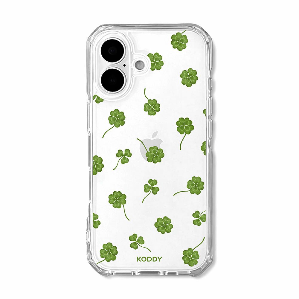 Good Luck Clover Phone Case-KODDY aesthetic iphone case UK