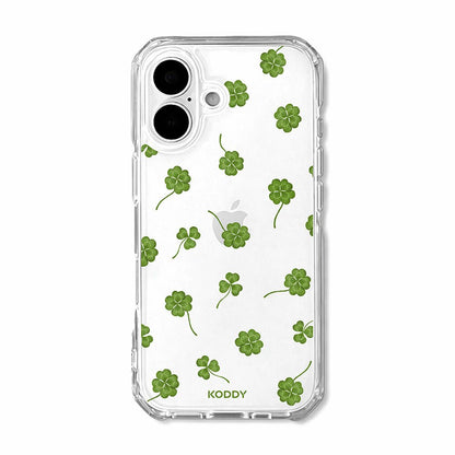 Good Luck Clover Phone Case-KODDY aesthetic iphone case UK