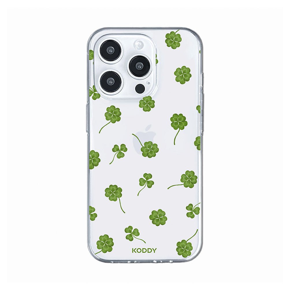 Good Luck Clover Phone Case-KODDY aesthetic iphone case UK