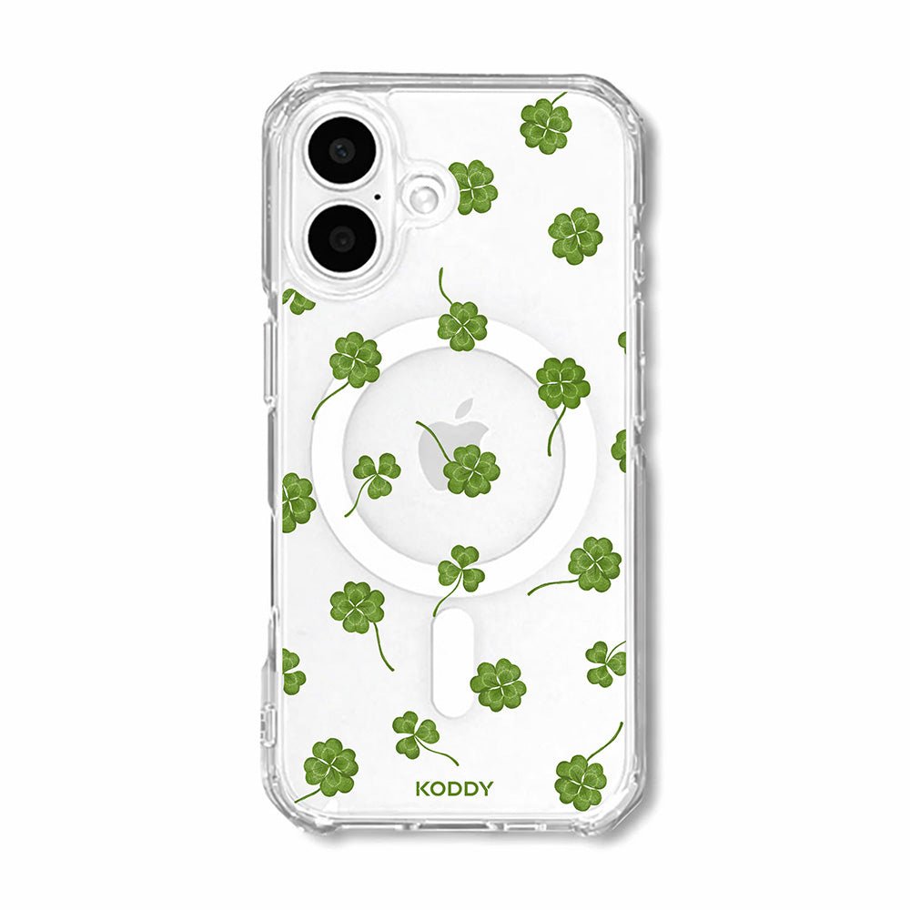 Good Luck Clover Phone Case-KODDY aesthetic iphone case UK
