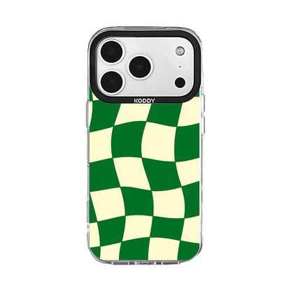 Pink Bubble Pattern Hearts iPhone Case - KODDY