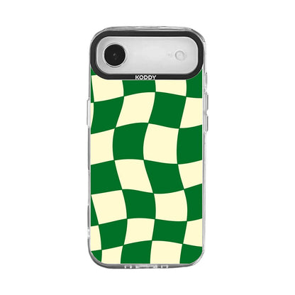 Pink Bubble Pattern Hearts iPhone Case - KODDY