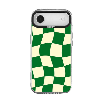 Pink Bubble Pattern Hearts iPhone Case - KODDY