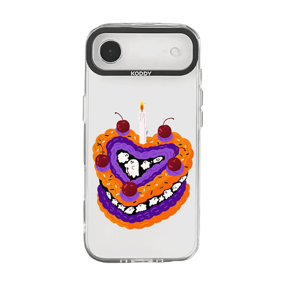 Halloween Cake Clear iPhone Case - KODDY