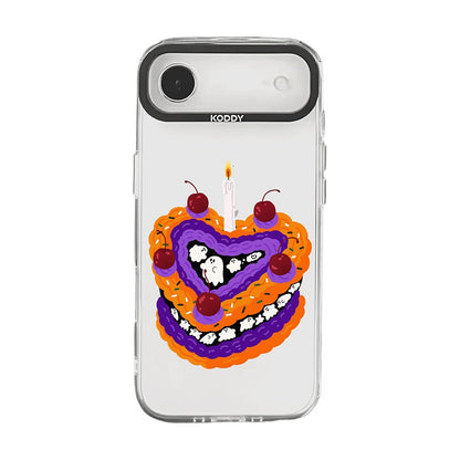 Halloween Cake Clear iPhone Case - KODDY