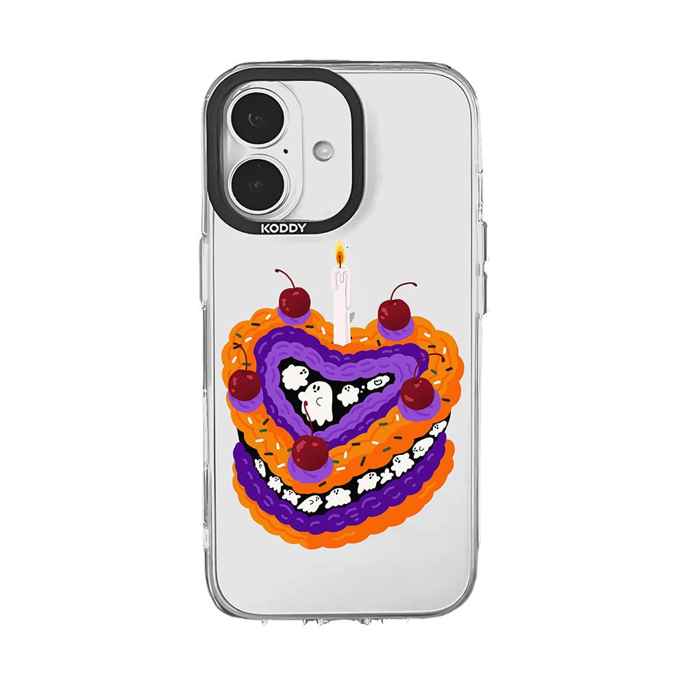 Halloween Cake Clear iPhone Case - KODDY