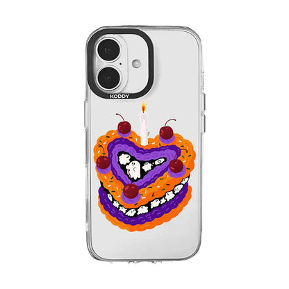 Halloween Cake Clear iPhone Case - KODDY