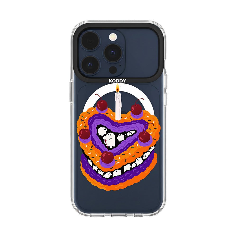 Halloween Cake Clear iPhone Case - KODDY