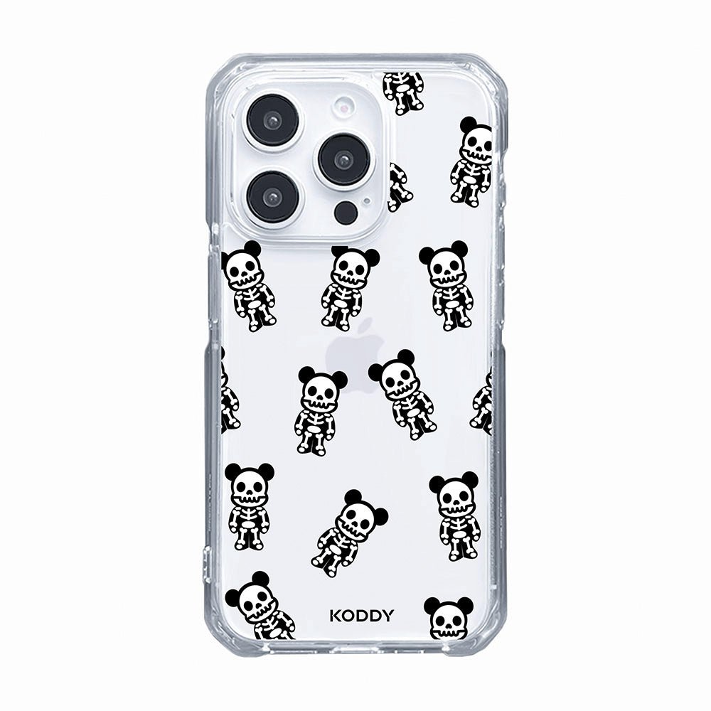 Halloween Skeleton Teddy Bear Phone Case - KODDY